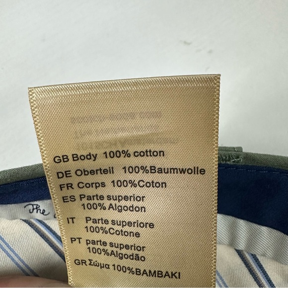 Scotch & Soda Amsterdam Pants Blake Cuffed Green Slim Fit 100% Cotton 30/32 NWT - Picture 10 of 10